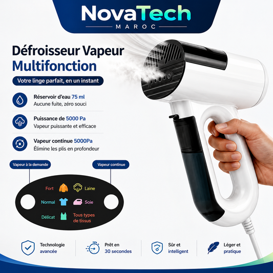 Défroisseur Vapeur Portable Multifonction